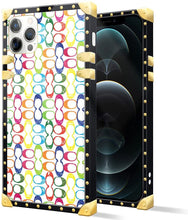 Load image into Gallery viewer, iPhone 11 Luxury Metal Geometric Circle Color Case - Redpepper Cases