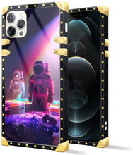 Load image into Gallery viewer, iPhone 11 Luxury Metal Geometric Circle Color Case - Redpepper Cases