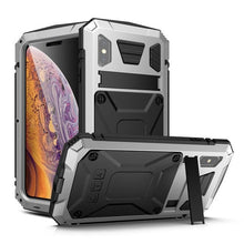 Load image into Gallery viewer, iPhone 11 Metal Aluminum Shock Absorption Protective Case with Kickstand - Redpepper Cases