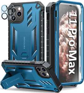 iPhone 11 Pro - Max Case Rugged Shockproof Protective Case Proof Protection Black - Redpepper Cases
