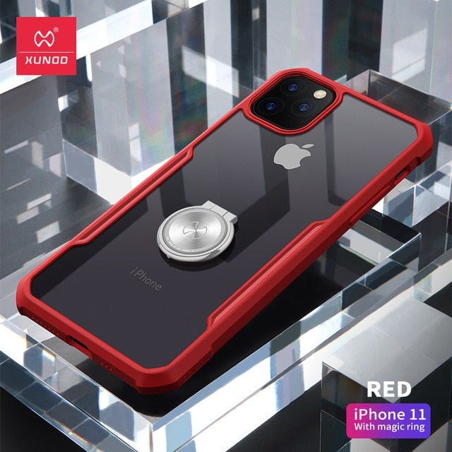 iPhone 11 Pro Shockproof Ring Phone Case | Ring Case iPhone 11 Pro - Redpepper Cases