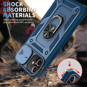 iPhone 11 Slide Camera Cover Kickstand Case - Redpepper Cases
