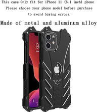 Load image into Gallery viewer, iPhone 11 Tough Bumper Shockproof Aluminum Alloy Frame Bat Style Metal Case - Redpepper Cases