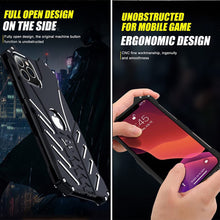 Load image into Gallery viewer, iPhone 11 Tough Bumper Shockproof Aluminum Alloy Frame Bat Style Metal Case - Redpepper Cases