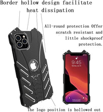 Load image into Gallery viewer, iPhone 11 Tough Bumper Shockproof Aluminum Alloy Frame Bat Style Metal Case - Redpepper Cases