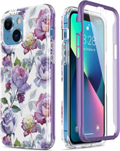 Load image into Gallery viewer, iPhone 13 Mini Case Built-in Screen Protector,Military Grade Rugged Cover - Redpepper Cases