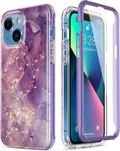 Load image into Gallery viewer, iPhone 13 Mini Case Built-in Screen Protector,Military Grade Rugged Cover - Redpepper Cases