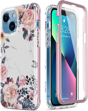 Load image into Gallery viewer, iPhone 13 Mini Case Built-in Screen Protector,Military Grade Rugged Cover - Redpepper Cases