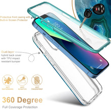 Load image into Gallery viewer, iPhone 13 Mini Case Built-in Screen Protector,Military Grade Rugged Cover - Redpepper Cases