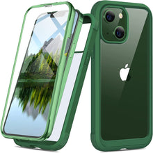 Load image into Gallery viewer, iPhone 13 Mini Case, Full Body Rugged Screen Protector Case (Crystal Pink) - Redpepper Cases