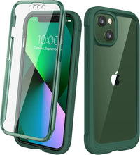 Load image into Gallery viewer, iPhone 13 Mini Case, Full Body Rugged Screen Protector Case (Crystal Pink) - Redpepper Cases