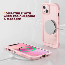Load image into Gallery viewer, iPhone 13 Pink Mini Case | Full Body Rugged iPhone 13 Mini Case - Redpepper Cases