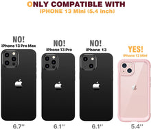Load image into Gallery viewer, iPhone 13 Pink Mini Case | Full Body Rugged iPhone 13 Mini Case - Redpepper Cases