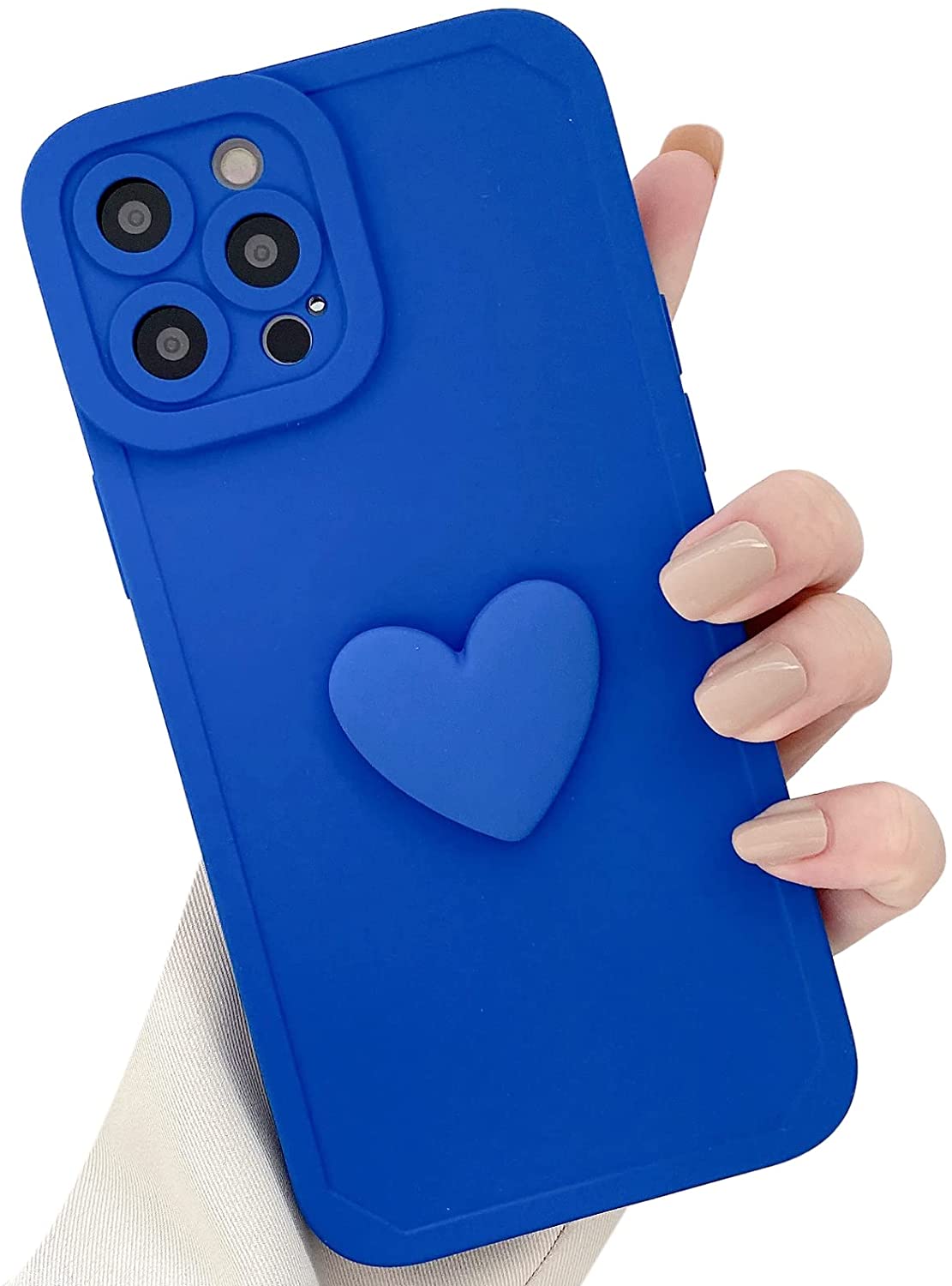 iPhone 13 Pro Max 3D Love Heart Shockproof Case. - Redpepper Cases