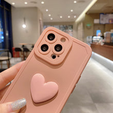 Load image into Gallery viewer, iPhone 13 Pro Max 3D Love Heart Shockproof Case. - Redpepper Cases