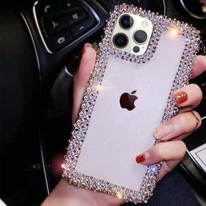 iPhone 13 Pro Max Case for Women Girls 3D Glitter Sparkle Bling Case - Redpepper Cases