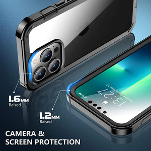 iPhone 13 Pro Max Case with Built-in Screen Protector - Redpepper Cases