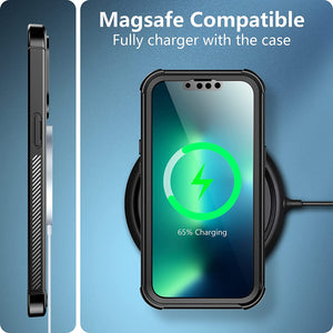 iPhone 13 Pro Max Case with Built-in Screen Protector - Redpepper Cases