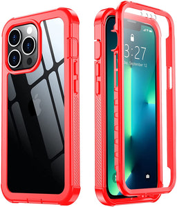iPhone 13 Pro Max Case with Built-in Screen Protector - Redpepper Cases