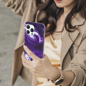 iPhone 13 Pro Max Marble Full Body Protection Shockproof Case. - Redpepper Cases