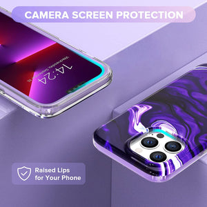 iPhone 13 Pro Max Marble Full Body Protection Shockproof Case. - Redpepper Cases