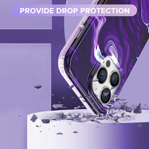 iPhone 13 Pro Max Marble Full Body Protection Shockproof Case. - Redpepper Cases