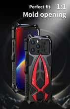 Load image into Gallery viewer, iPhone 13 Pro Max Metal Aluminium Shock Proof Military Grade Case - Redpepper Cases