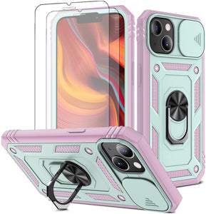 iPhone 13 Pro Max Military Grade Camera Slide Magnetic Case - Redpepper Cases