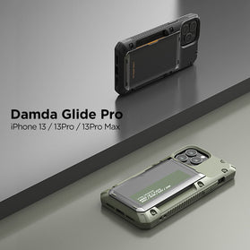 iPhone 13 Pro Max Sturdy Semi Auto Wallet [4 Cards] Case (Glide Pro) - Redpepper Cases