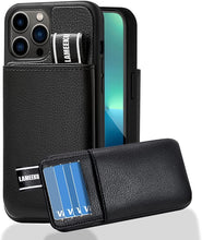 Load image into Gallery viewer, iPhone 13 Pro Max Wallet Card Holder Leather Case - Redpepper Cases