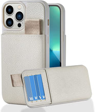 Load image into Gallery viewer, iPhone 13 Pro Max Wallet Card Holder Leather Case - Redpepper Cases