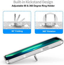 Load image into Gallery viewer, iPhone 13 Pro Ring Stand Case. [Diamond glitter] - Redpepper Cases