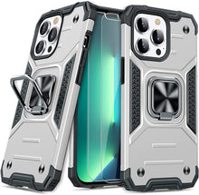 Load image into Gallery viewer, iPhone 13 Pro Tempered-Glass Screen Protector Slim Soft Bumper Case. - Redpepper Cases