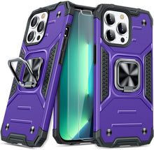 Load image into Gallery viewer, iPhone 13 Pro Tempered-Glass Screen Protector Slim Soft Bumper Case. - Redpepper Cases