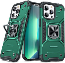 Load image into Gallery viewer, iPhone 13 Pro Tempered-Glass Screen Protector Slim Soft Bumper Case. - Redpepper Cases