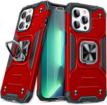 Load image into Gallery viewer, iPhone 13 Pro Tempered-Glass Screen Protector Slim Soft Bumper Case. - Redpepper Cases