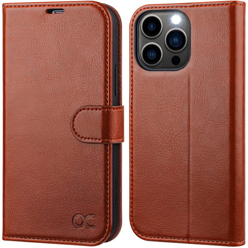 iPhone 13 Pro Wallet Card Holder Leather Flip Case. - Redpepper Cases