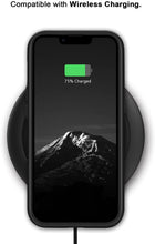 Load image into Gallery viewer, iPhone 13 Pro Wood Grain Carbon Fiber Texture Design Leather Hybrid Case. - Redpepper Cases