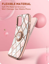 Load image into Gallery viewer, iPhone 13 Slim 360° Rotatable Ring Holder Kickstand Case - Redpepper Cases