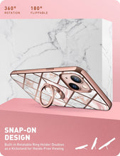 Load image into Gallery viewer, iPhone 13 Slim 360° Rotatable Ring Holder Kickstand Case - Redpepper Cases