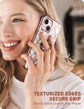 Load image into Gallery viewer, iPhone 13 Slim 360° Rotatable Ring Holder Kickstand Case - Redpepper Cases