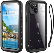 Load image into Gallery viewer, iPhone 13 Waterproof Case Blue - Waterproof Shockproof iPhone 13 Case - Redpepper Cases