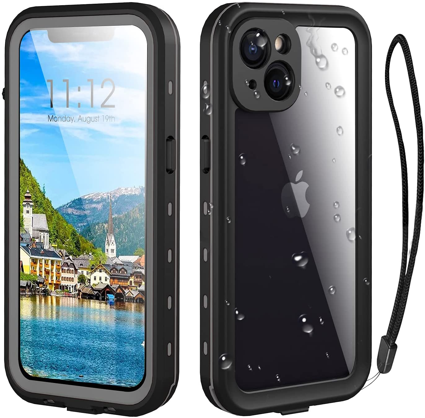 iPhone 13 Waterproof Case Blue - Waterproof Shockproof iPhone 13 Case - Redpepper Cases