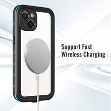 Load image into Gallery viewer, iPhone 13 Waterproof Case Blue - Waterproof Shockproof iPhone 13 Case - Redpepper Cases