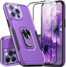 Load image into Gallery viewer, iPhone 14 360°Rotatable Ring Kickstand Case - Redpepper Cases