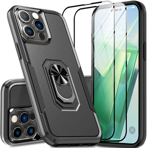 iPhone 14 360°Rotatable Ring Kickstand Case - Redpepper Cases