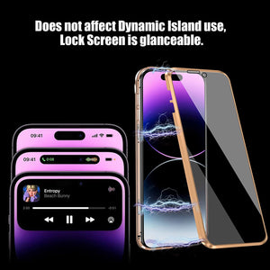 iPhone 14 Double Sided Clear Tempered Glass Magnetic Case - Redpepper Cases
