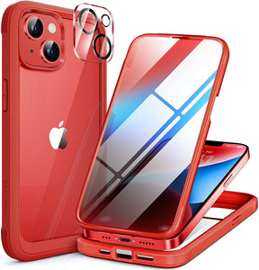 iPhone 14 Full Body Clear Bumper Case - Redpepper Cases