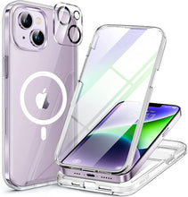 Load image into Gallery viewer, iPhone 14 Full Body Clear Bumper Case - Redpepper Cases
