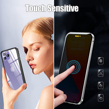 Load image into Gallery viewer, iPhone 14 Pro Anti Peeping Double Sided Tempered Glass Magnetic Case - Redpepper Cases